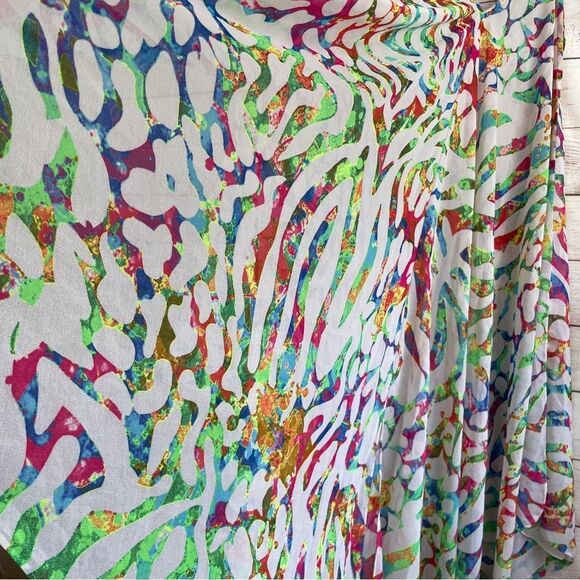 LA MODA VERY FULL WATERCOLOR PRINT MAXI DRESS‎ - Picture 8 of 10